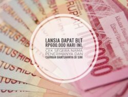 BLT Rp600.000 Untuk Lansia, Punya Kartu Ini?