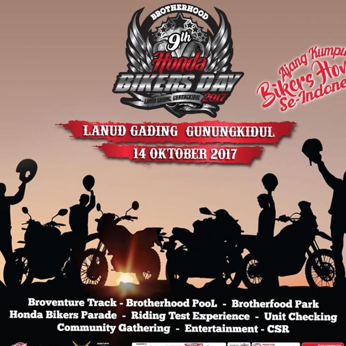 Honda Bikers Day 2024: Kumpul Seru Bikers Honda di Yogyakarta!