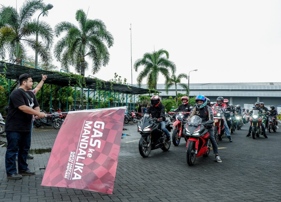 Honda PCX Gas ke Mandalika, Komunitas Motor Ikut Meriahkan MotoGP!