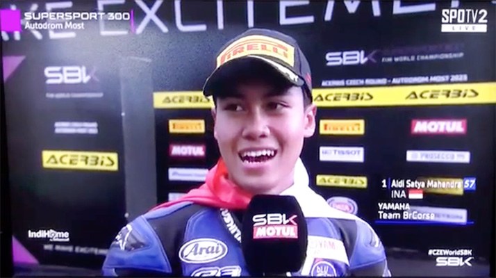 Aldi Satya Mahendra Siap Rebut Podium di Aragon, Genggam Mimpi Juara Dunia!