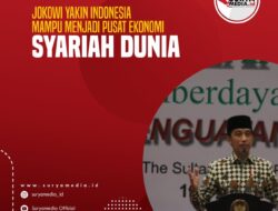 Jokowi Resmi Buka Pusat Ekonomi Syariah, Targetkan Indonesia Jadi Pusat Halal Dunia