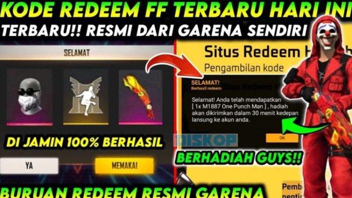 Kode Redeem FF Max Hari Ini: Dapatkan Diamond Gratis!