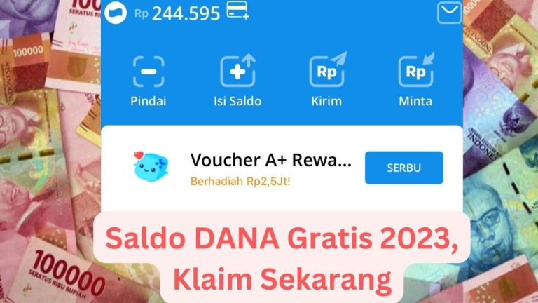 Saldo DANA Gratis Rp200 Ribu Menanti Buruan Klaim