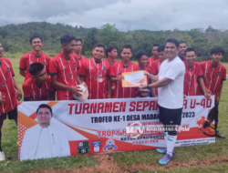 Bos Balap Motor Gelar Turnamen Sepak Bola di Kotabaru!