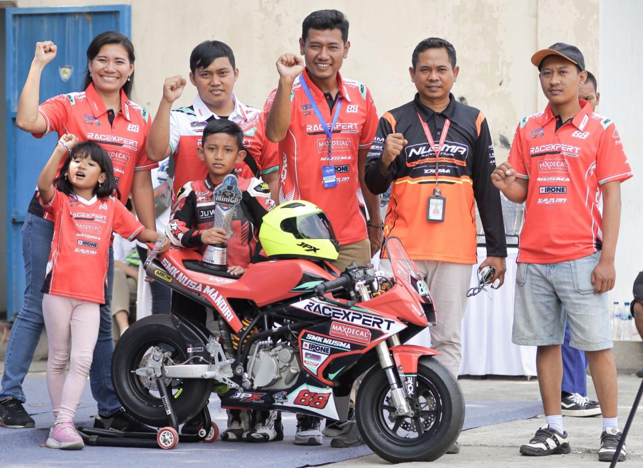 Gila!  Rider Ini Kuasai QTT (160cc) FIM Mini GP Indonesia Series 2024 Round-3