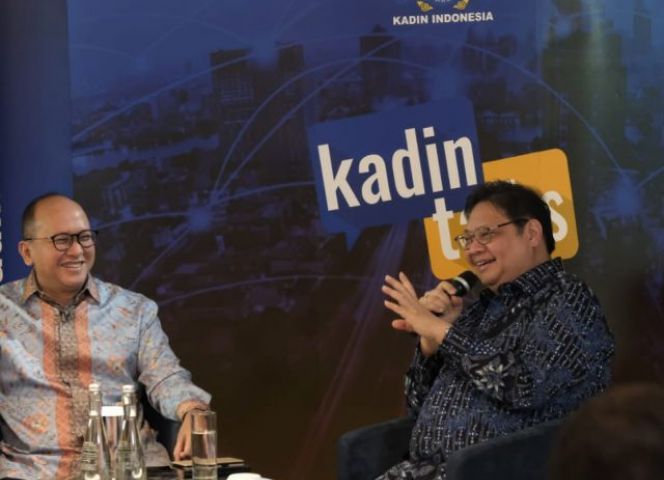 AHY dan Ketum Kadin Bahas Sinergi Ekonomi Indonesia Terbang