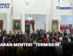 Menteri 'Termiskin' di Kabinet Prabowo, Siapa Saja?