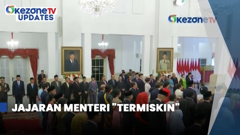 Menteri 'Termiskin' di Kabinet Prabowo, Siapa Saja?