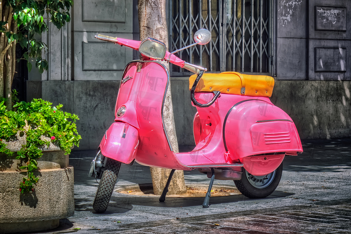 Pink Cantik, Saingan Vespa!