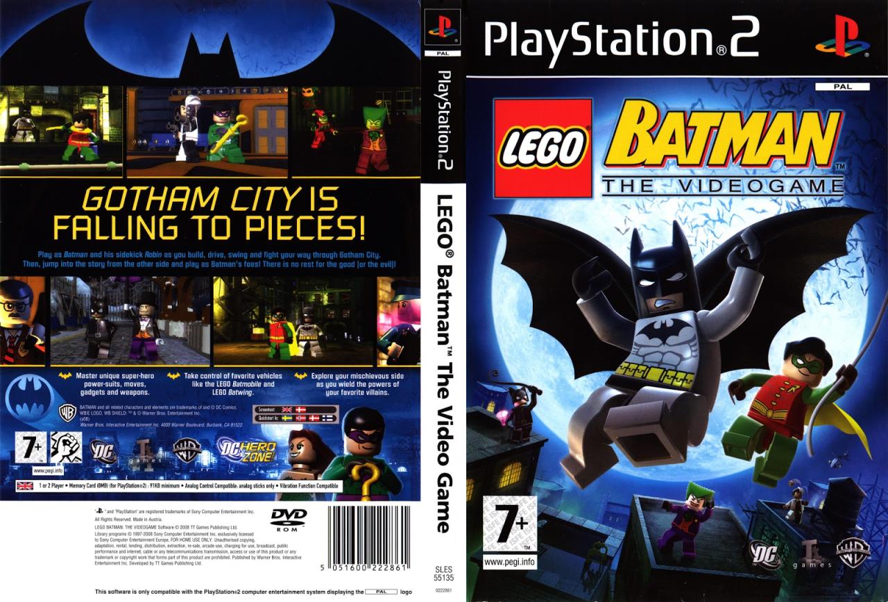 Bosan Jadi Batman Cheat Ini Buka Semua Karakter Lego Batman PS2