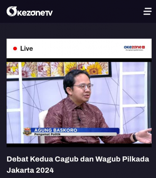 Debat Pilkada Jakarta:  Ekonomi dan Kesejahteraan Jadi Sorotan!