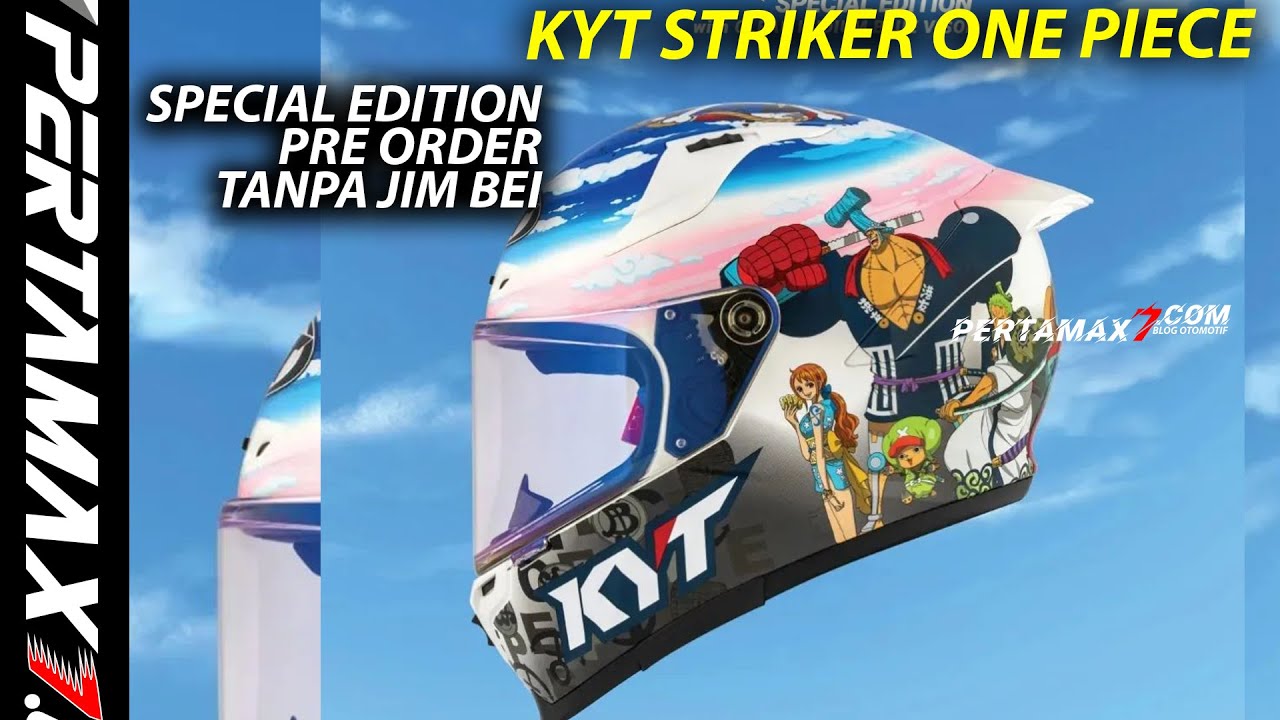 Helm KYT Striker One Piece: Jadi Nakama Sejati!