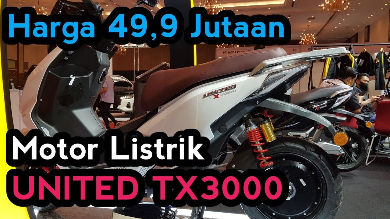 United TX3000 Siap Dominasi Balap Motor Listrik