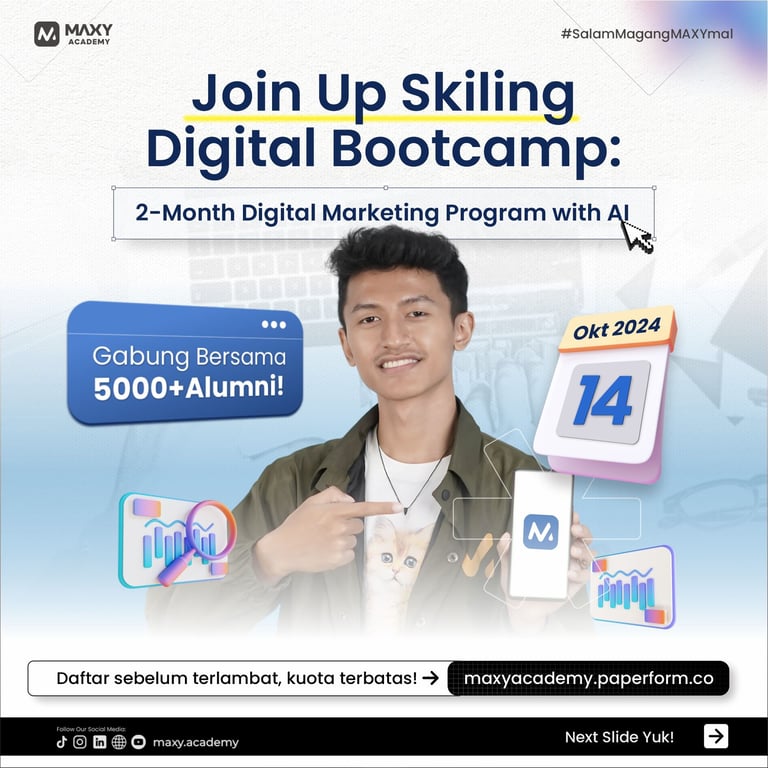 Maxy Academy Luncurkan Program Bootcamp Digital Marketing + AI untuk Cetak Talenta Pemasaran Berinovatif