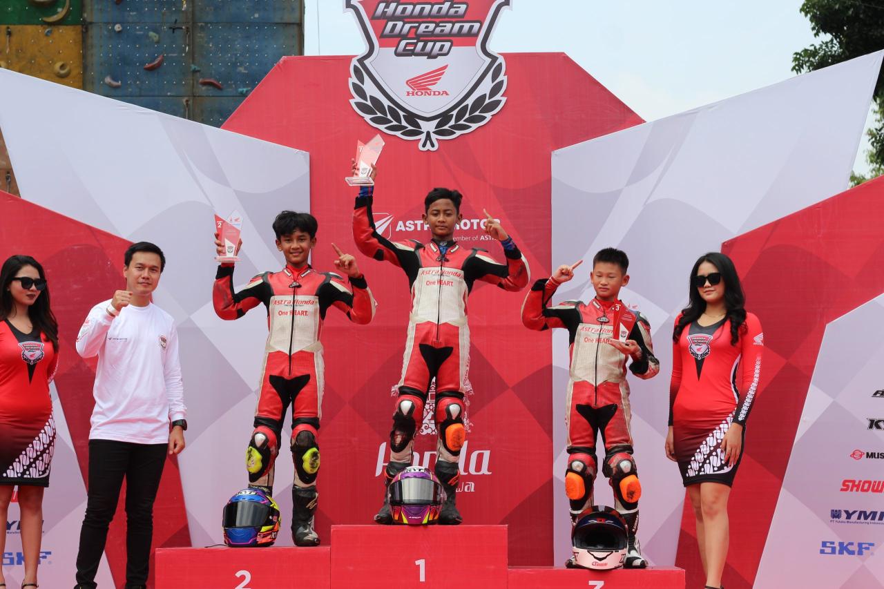 Raih Podium Ziven Rosul Cemerlang di Honda Dream Cup