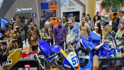 Yamaha Pamer Skutik Baru di IMOS 2024: NMAX Turbo Siap Menggebrak!