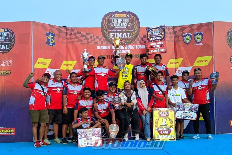 Raih Juara Umum Kejutan di LFN HP969 Road Race 2024