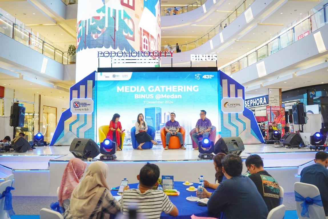 BINUS Medan Kampus Digitalpreneur Global untuk Indonesia Emas 2045