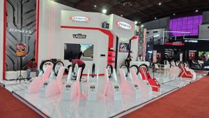 Ban Motor Listrik Anti Getar Meluncur di Jakarta Fair