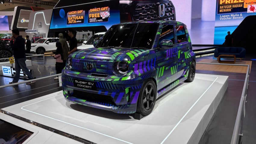 Honda Super EV Concept Gemparkan GIIAS 2025, Mobil Listrik Masa Depan yang Sporty!
