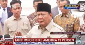 Tarif AS Dipangkas Prabowo Negosiasi Alot dengan Trump