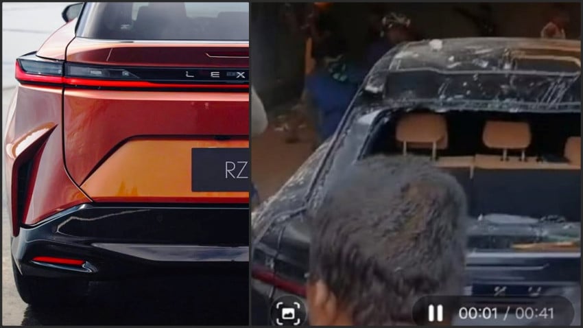 Mobil Mewah Ahmad Sahroni Hancur Lebur!