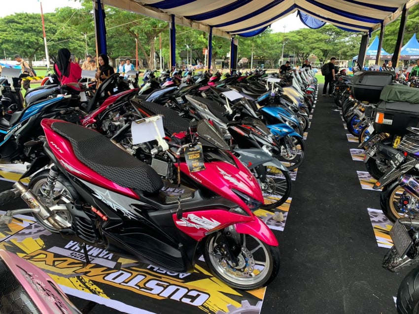 Aceh Gempar! 80 Modifikator Unjuk Gigi di Customaxi Yamaha