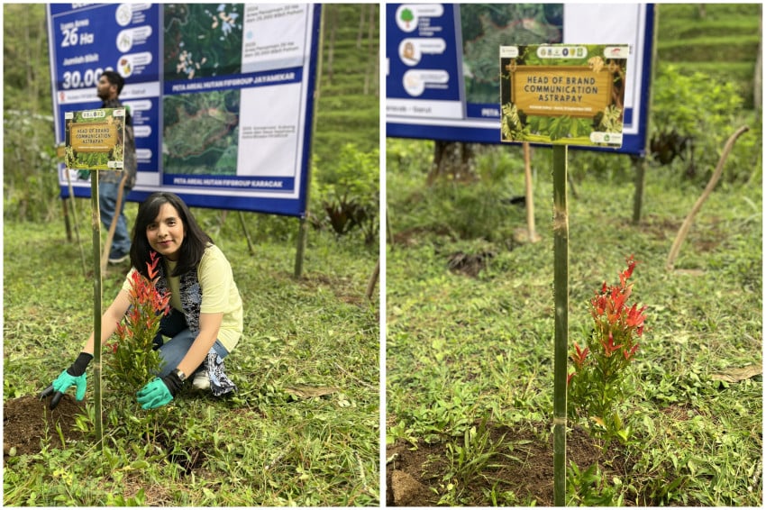 AstraPay Sulap Transaksi Jadi Hutan di Garut