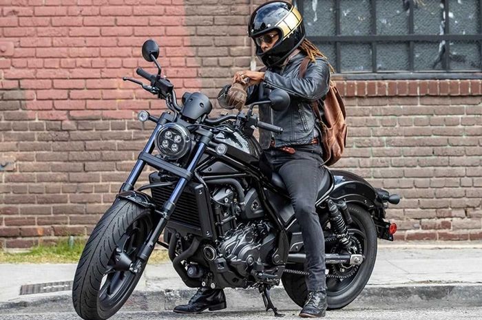 Honda Rebel 1100 Makin Ganteng, Warna Baru Bikin Pangling!