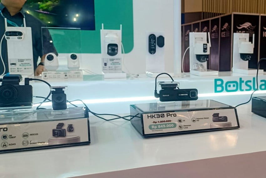 Botslab Gebrak GJAW 2025: Kamera Mobil Cerdas Bertenaga AI Siap Lindungi Perjalananmu