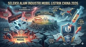 Badai Bangkrut EV China