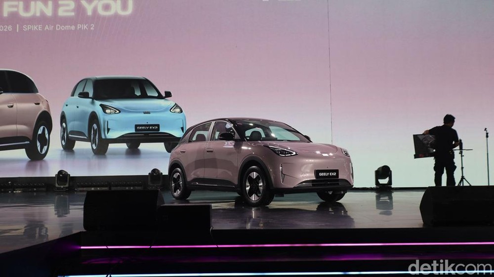 Geely EX2 Bidik Pasar Indonesia