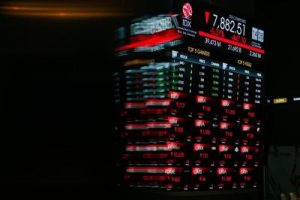 IHSG Terjun Bebas