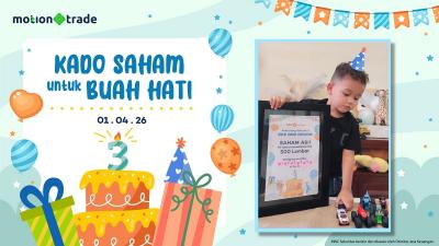 Kado Tak Biasa Investor Demi Masa Depan Anak