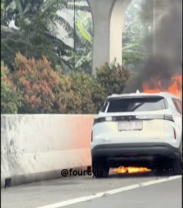 Chery Terbakar Belum Terungkap