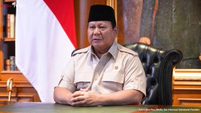 Prabowo Tegas Stop Jual Mentah
