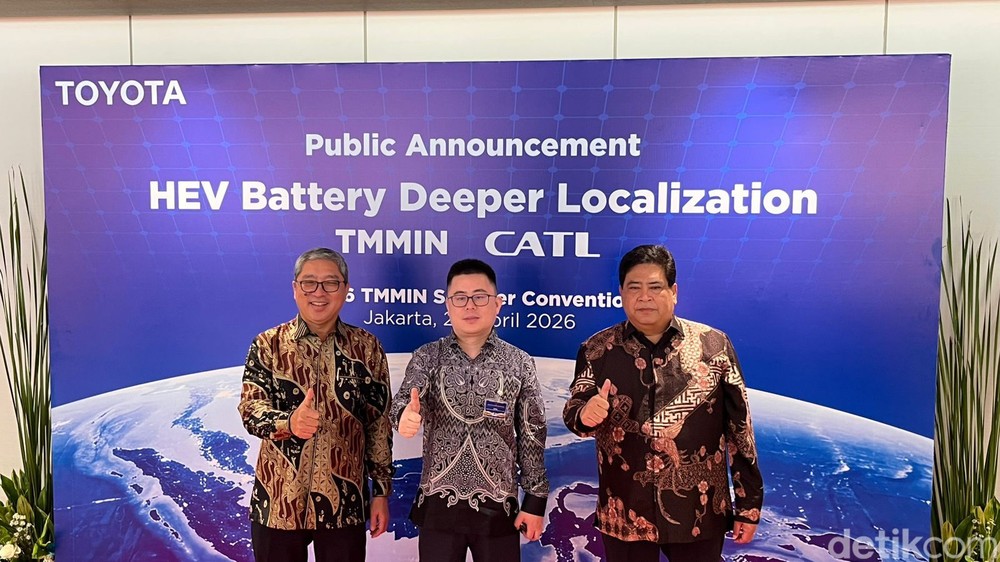 Indonesia Jadi Pusat Baterai Hybrid Dunia