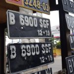Denda Setengah Juta Pelat Nomor