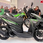 Kawasaki Gemparkan Skutik Yamaha Santai