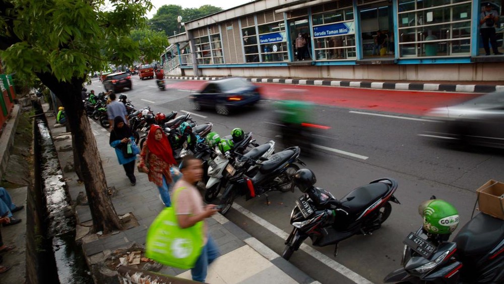 Jakarta Siapkan Parkir Khusus Ojol