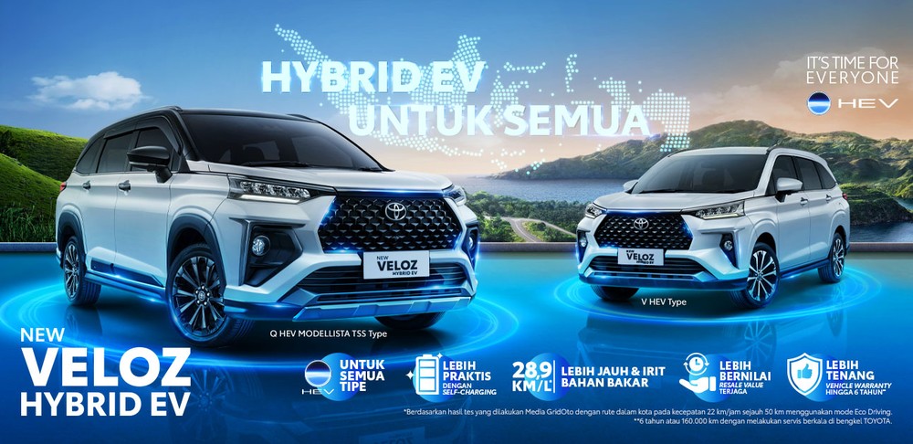 Veloz Hybrid Pemenang Terbaik