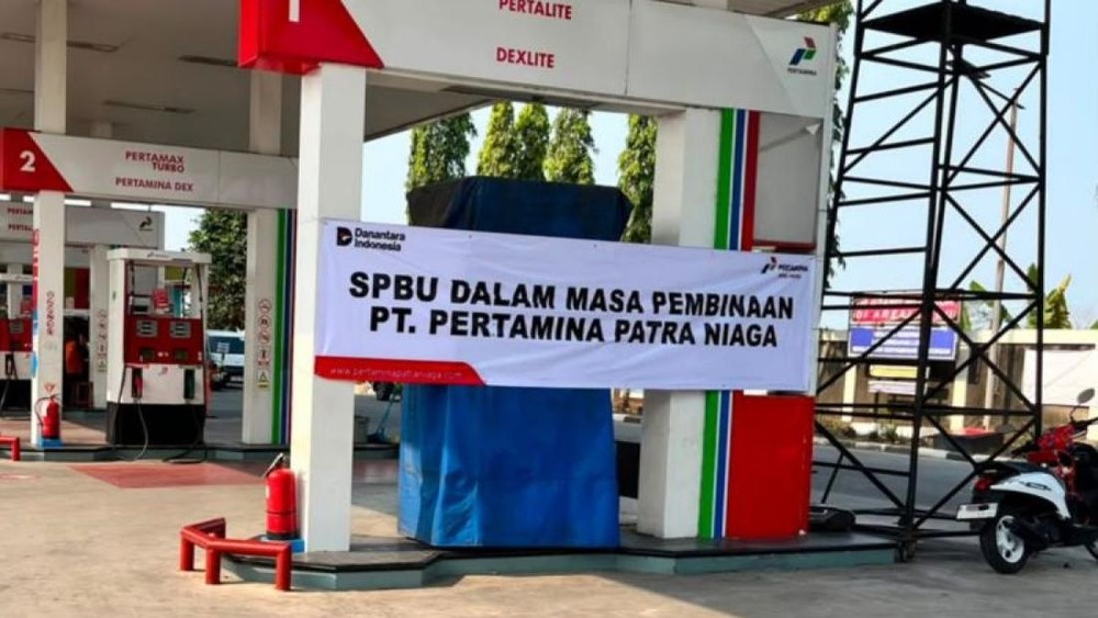 SPBU Disanksi Motor Langsir