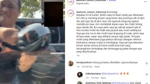 Amuk Calya Rusak Mini Cooper