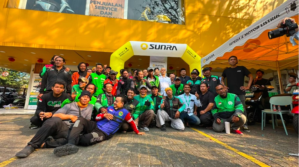 Motor Listrik Ojol Kini Tak Mahal