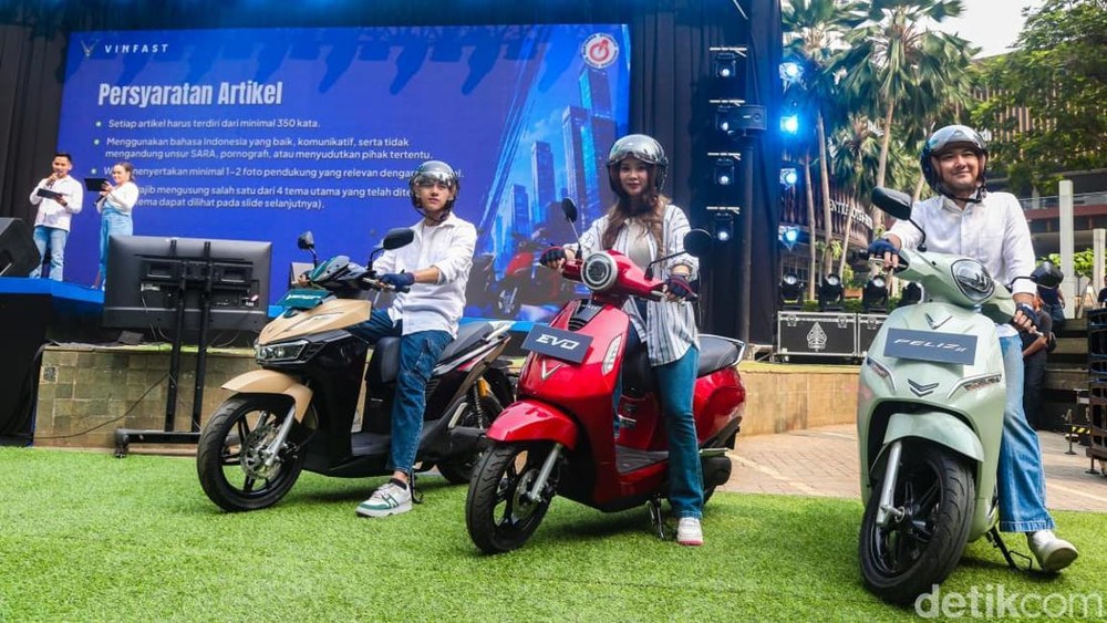 VinFast Gempur Pasar Motor Listrik Indonesia