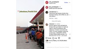 Thunder Bikin SPBU Gempar