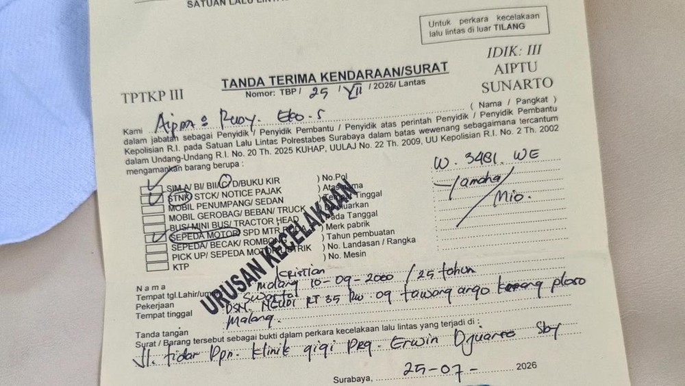 Pungli Rp1 Juta Dibalas Rp10 Juta