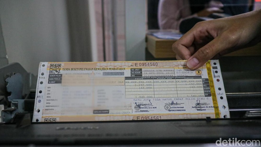 Pajak Kendaraan Diskon Total