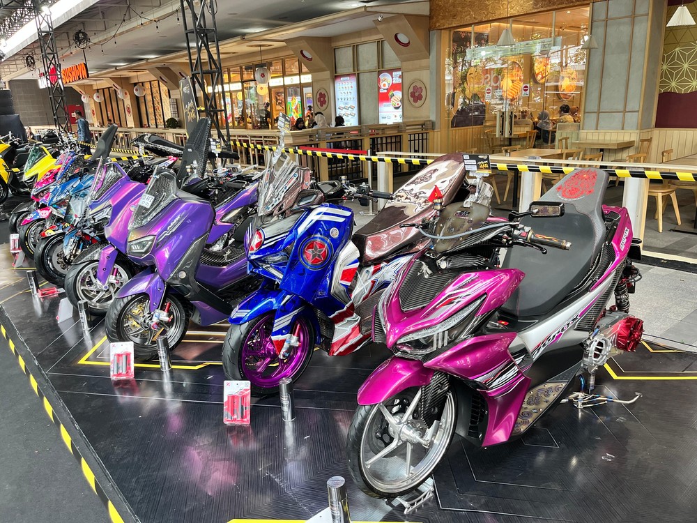 Adu Kreativitas Modifikasi Maxi di Bandung