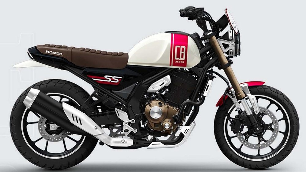 Gaya Retro Honda CB250SS Bikin Penasaran